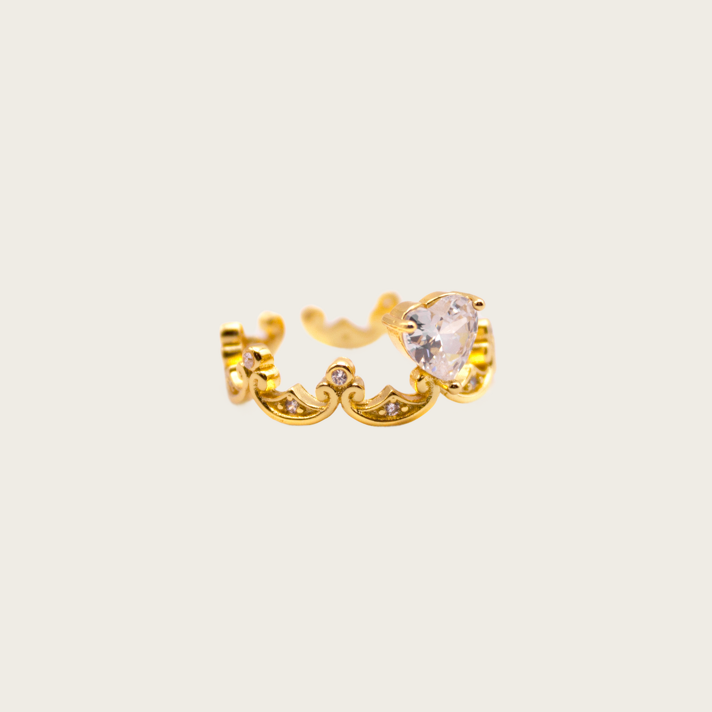 regal crown moti ring