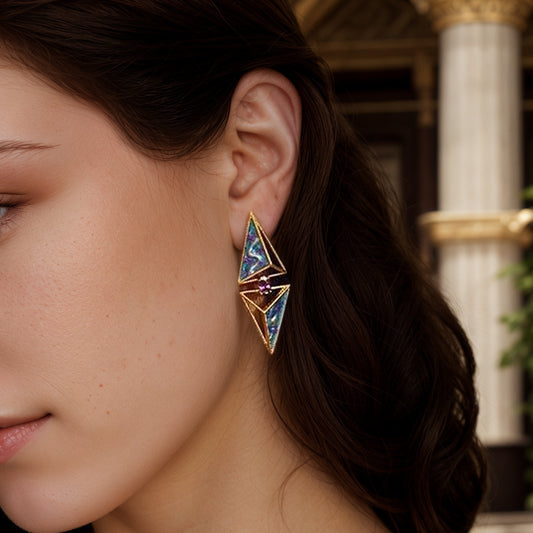 Eye-catching earrings