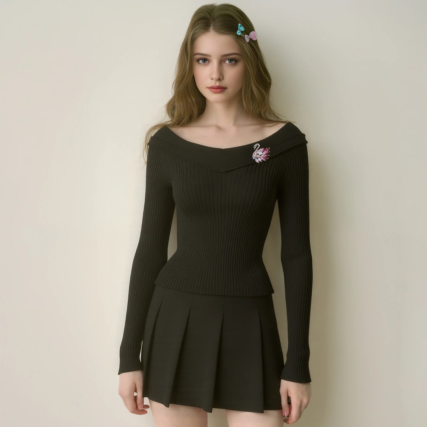 Elegant Swan Jewelry