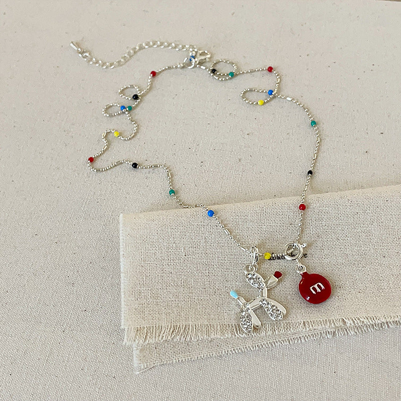 Delightful puppy pendant necklace, fun and unique