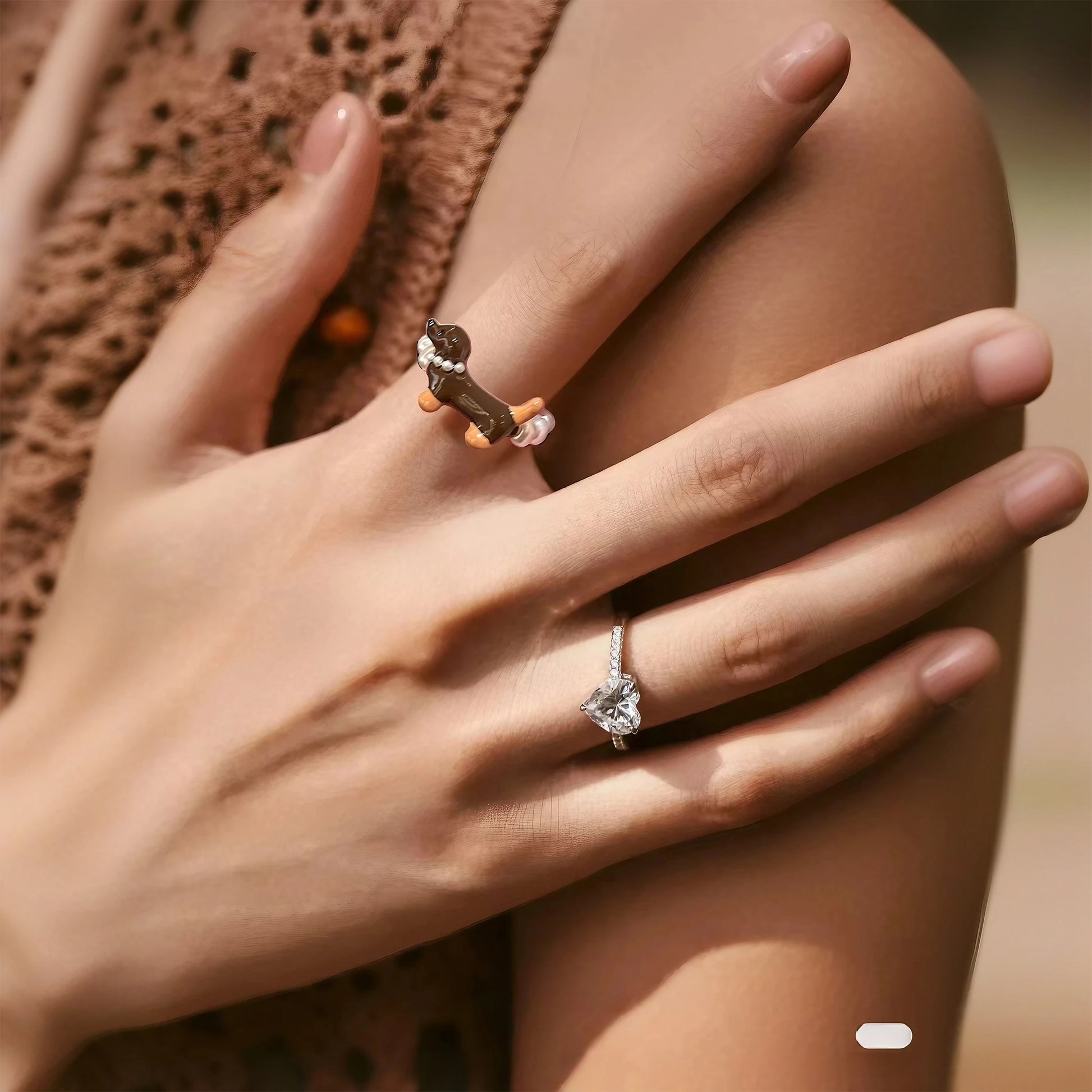 Playful puppy fun  ring