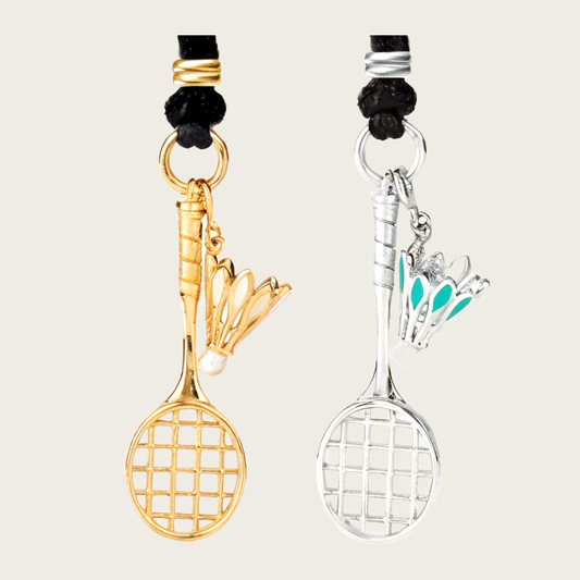Badminton-themed jewelry