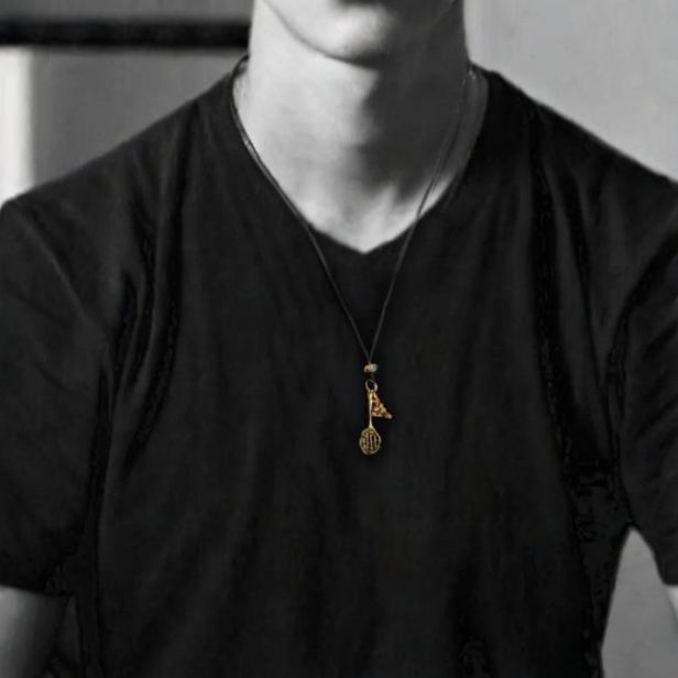 Badminton-themed jewelry: A chic Badminton Racket Necklace for sports enthusiasts who love to wear their passion